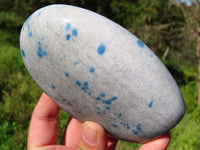 Polished Blue Spotted Spinel Standing Free Forms x 3 From Madagascar - TopRock