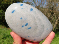 Polished Blue Spotted Spinel Standing Free Forms x 3 From Madagascar - TopRock