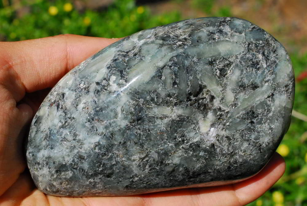 Polished Emerald In Matrix Standing Free Forms x 3 From Zimbabwe - TopRock
