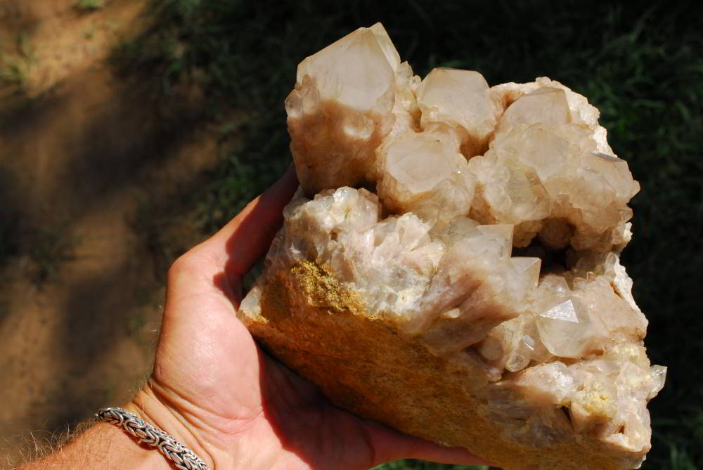 Natural Cascading White Phantom Smokey Quartz Classic Cluster x 1 From Lwena, Congo - TopRock