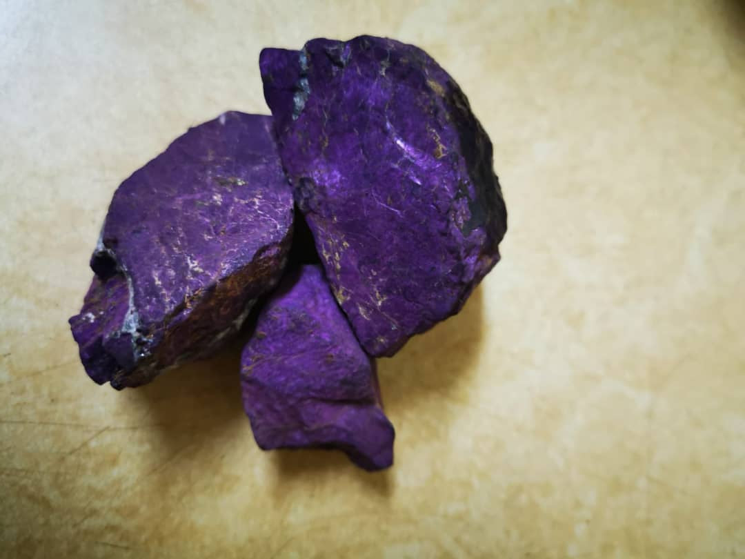 Purpurite from Namibia