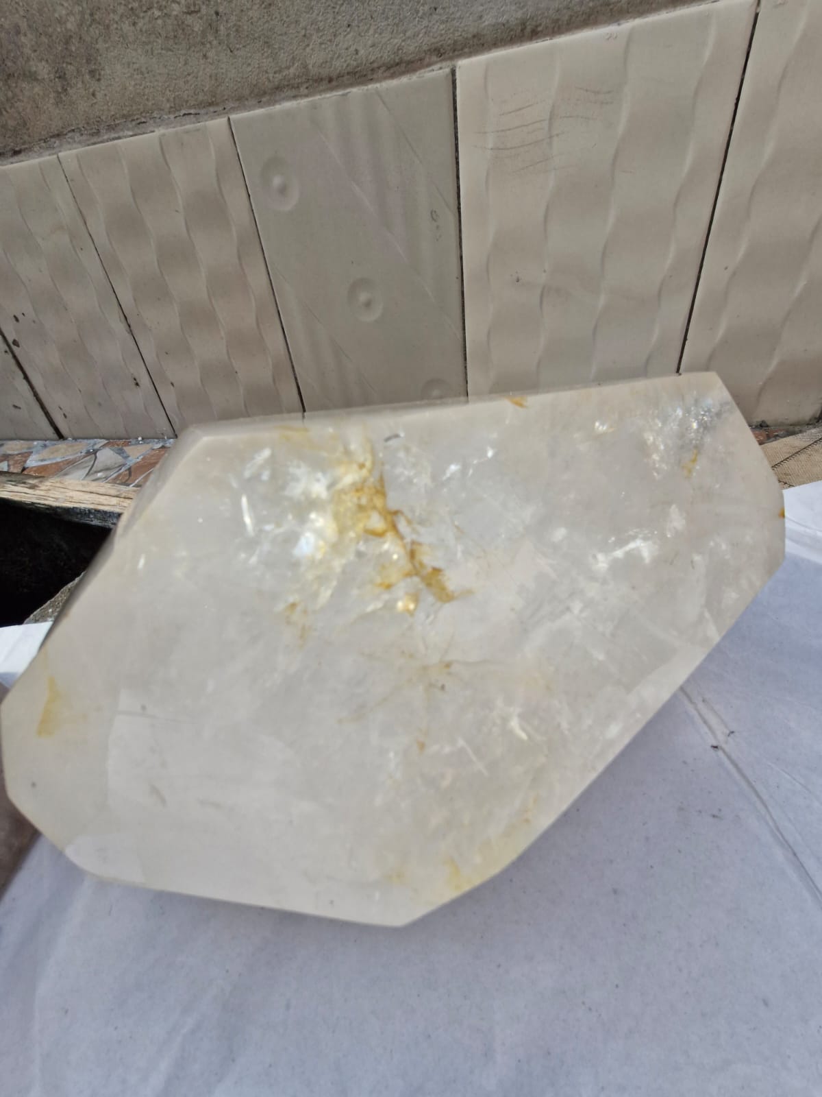(+12 WEEKS!) Polished XL Double Terminated Quartz Crystal x 1 From Ambatondrazaka, Madagascar
