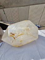 (+12 WEEKS!) Polished XL Double Terminated Quartz Crystal x 1 From Ambatondrazaka, Madagascar