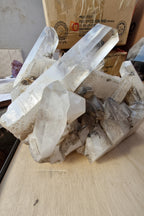 (+12 WEEKS!) Polished XL Clear Quartz Crystal Cluster x 1 From Ambatofinandrahana, Madagascar
