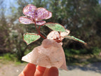 Hand Made Gemstone Double Rose Large - Sold Per Piece - From South Africa - Toprock Gemstones and Minerals 