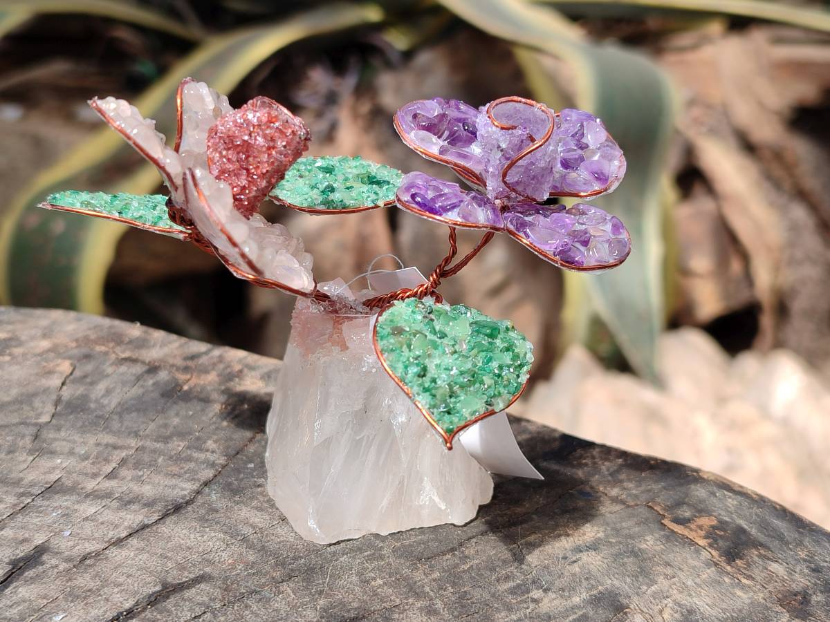 Hand Made Gemstone Double Rose Large - Sold Per Piece - From South Africa - Toprock Gemstones and Minerals 