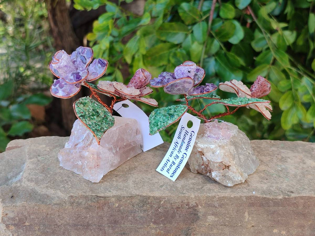 Hand Made Gemstone Double Rose Large - Sold Per Piece - From South Africa - Toprock Gemstones and Minerals 