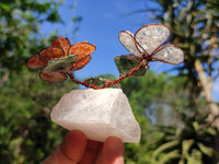 Hand Made Gemstone Double Rose Small - Sold Per Piece - From South Africa