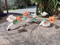 Hand Made Gemstone Double Rose Small - Sold Per Piece - From South Africa
