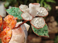 Hand Made Gemstone Double Rose Small - Sold Per Piece - From South Africa