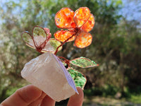 Hand Made Gemstone Double Rose Medium - Sold Per Piece - From South Africa