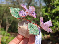 Hand Made Gemstone Double Rose Medium - Sold Per Piece - From South Africa