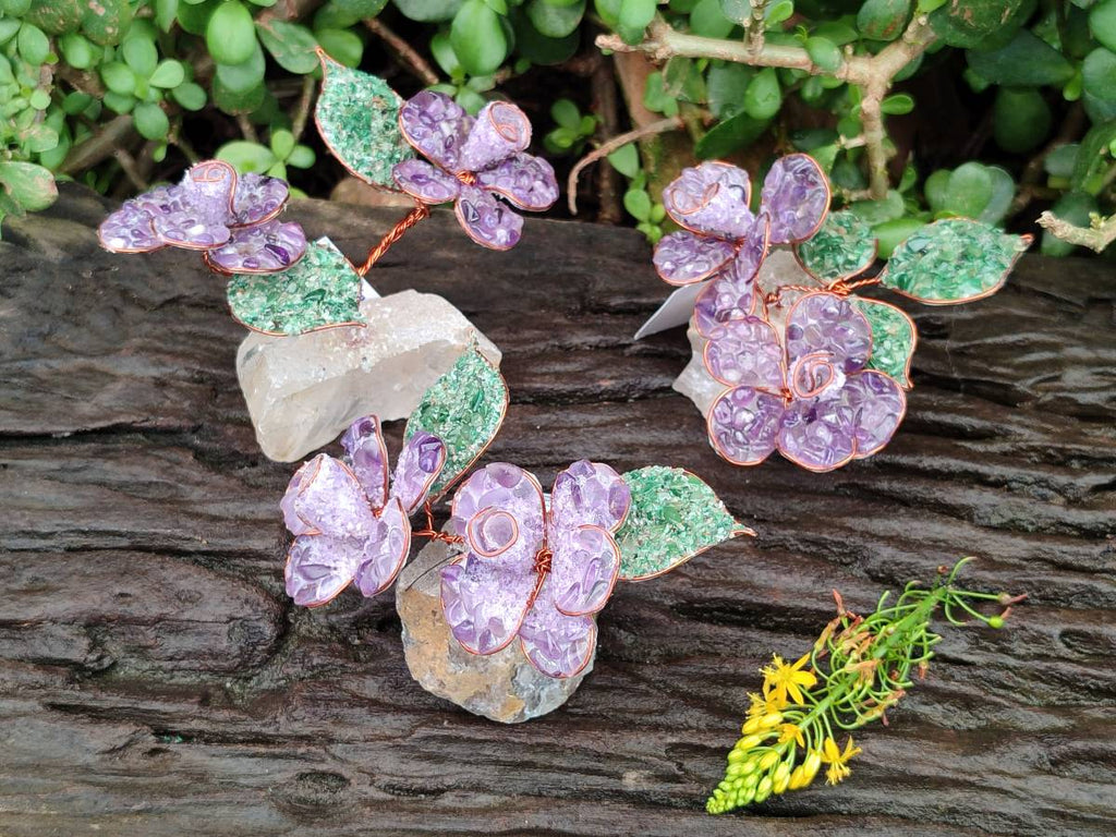 Hand Made Gemstone Double Rose Medium - Sold Per Piece - From South Africa - Toprock Gemstones and Minerals 