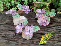 Hand Made Gemstone Double Rose Medium - Sold Per Piece - From South Africa