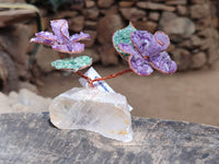 Hand Made Gemstone Double Rose Medium - Sold Per Piece - From South Africa