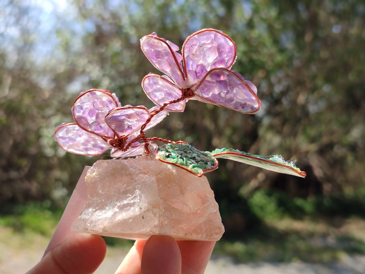 Hand Made Gemstone Double Rose Medium - Sold Per Piece - From South Africa - Toprock Gemstones and Minerals 