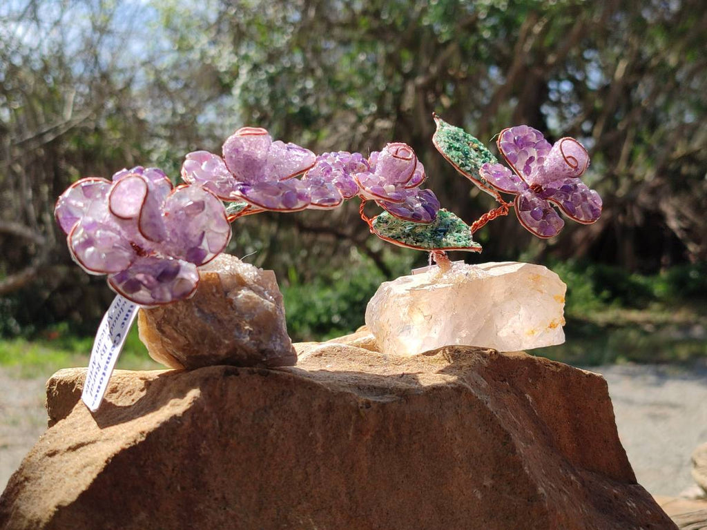 Hand Made Gemstone Double Rose Medium - Sold Per Piece - From South Africa - Toprock Gemstones and Minerals 