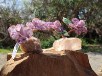Hand Made Gemstone Double Rose Medium - Sold Per Piece - From South Africa