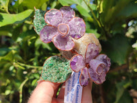 Hand Made Gemstone Double Rose Medium - Sold Per Piece - From South Africa