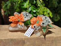 Hand Made Large Gemstone Orchid Flower - Sold Per Piece - From South Africa