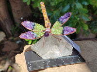 Hand Made Small Gemstone Dragonfly - Sold Per Item - From South Africa