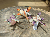 Hand Made Tumbled Stones Dragonfly Gemstones - Sold Per Item - From South Africa