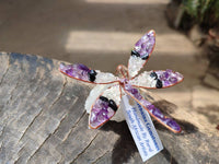 Hand Made Tumbled Stones Dragonfly Gemstones - Sold Per Item - From South Africa