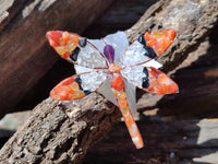 Hand Made Tumbled Stones Dragonfly Gemstones - Sold Per Item - From South Africa