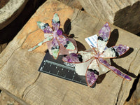 Hand Made Tumbled Stones Dragonfly Gemstones - Sold Per Item - From South Africa