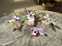 Hand Made Tumbled Stones Gemstone Dragonfly - Sold Per Item From South Africa