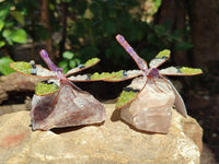 Hand Made Tumbled Stones Gemstone Dragonfly - Sold Per Item From South Africa