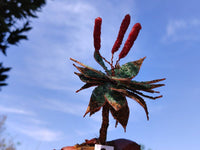 Hand Made Gemstone Red Poker Aloe Trees - Sold Per Item - From South Africa