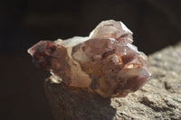 Natural Red Hematoid Quartz Specimens x 12 From Karoi, Zimbabwe - Toprock Gemstones and Minerals 