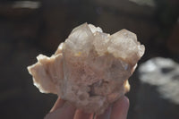 Natural Smokey Quartz Clusters x 3 From Luena, Congo - Toprock Gemstones and Minerals 