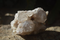 Natural Smokey Quartz Clusters x 3 From Luena, Congo - Toprock Gemstones and Minerals 