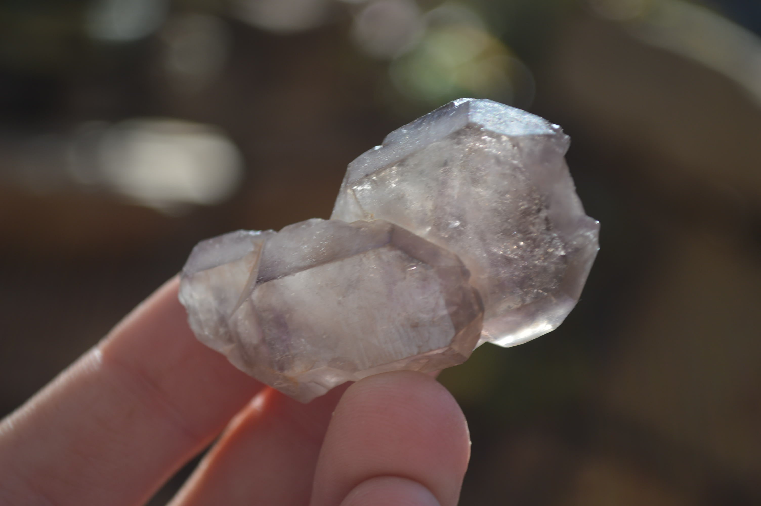 Natural Smokey Skeletal Amethyst Crystals  x 12 From Chiredzi, Zimbabwe - Toprock Gemstones and Minerals 