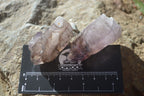 Natural Smokey Skeletal Amethyst Crystals  x 12 From Chiredzi, Zimbabwe - Toprock Gemstones and Minerals 