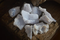 Natural Etched Blue Chalcedony Specimens x 59 From Nsanje, Malawi - Toprock Gemstones and Minerals 