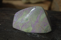 Polished Stichtite & Serpentine Standing Free Forms x 6 From Barberton, South Africa - Toprock Gemstones and Minerals 