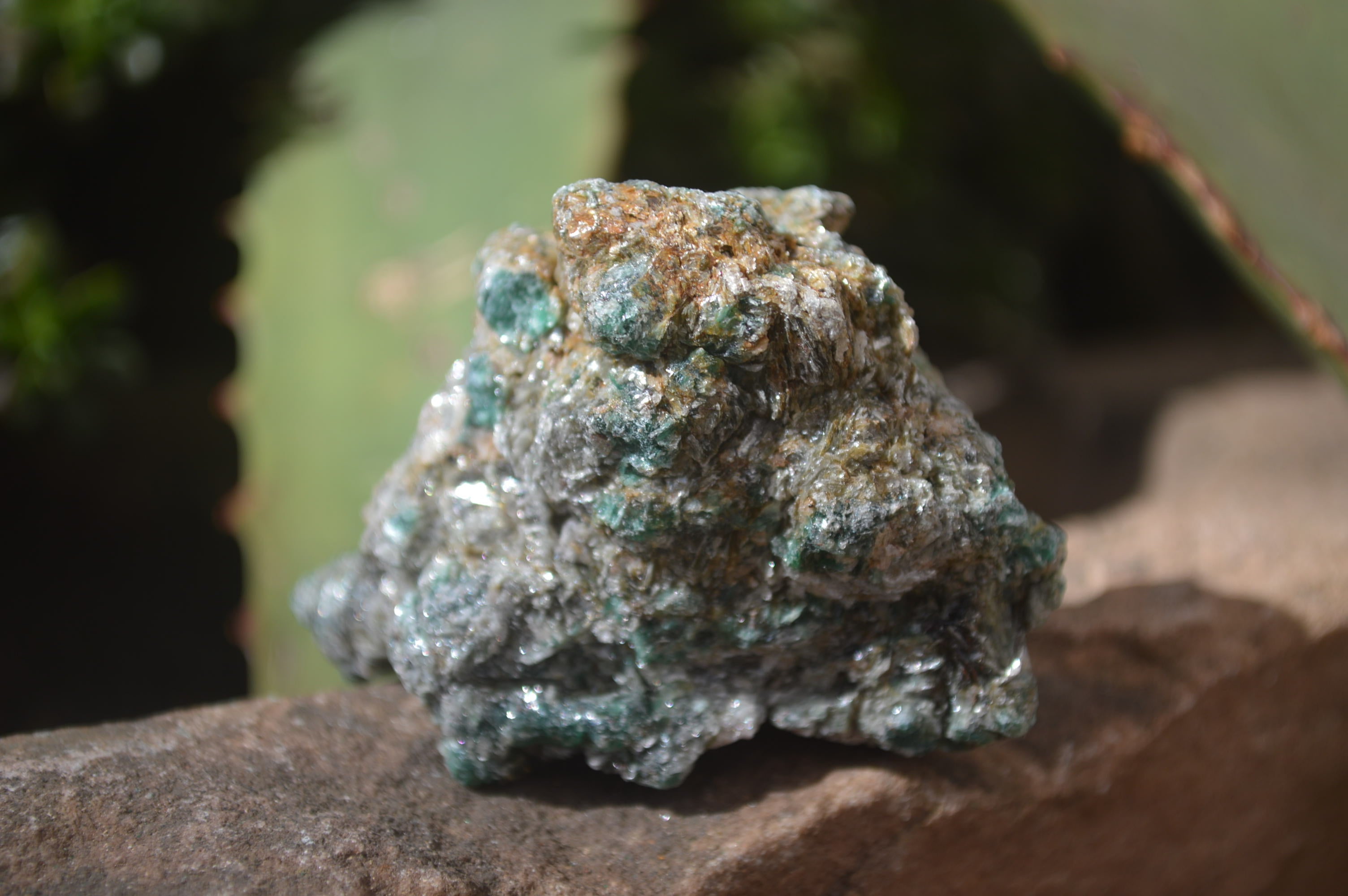Natural Rare Emerald Mica In Matrix Cobbed Specimens x 12 From Mutoko, Zimbabwe - Toprock Gemstones and Minerals 