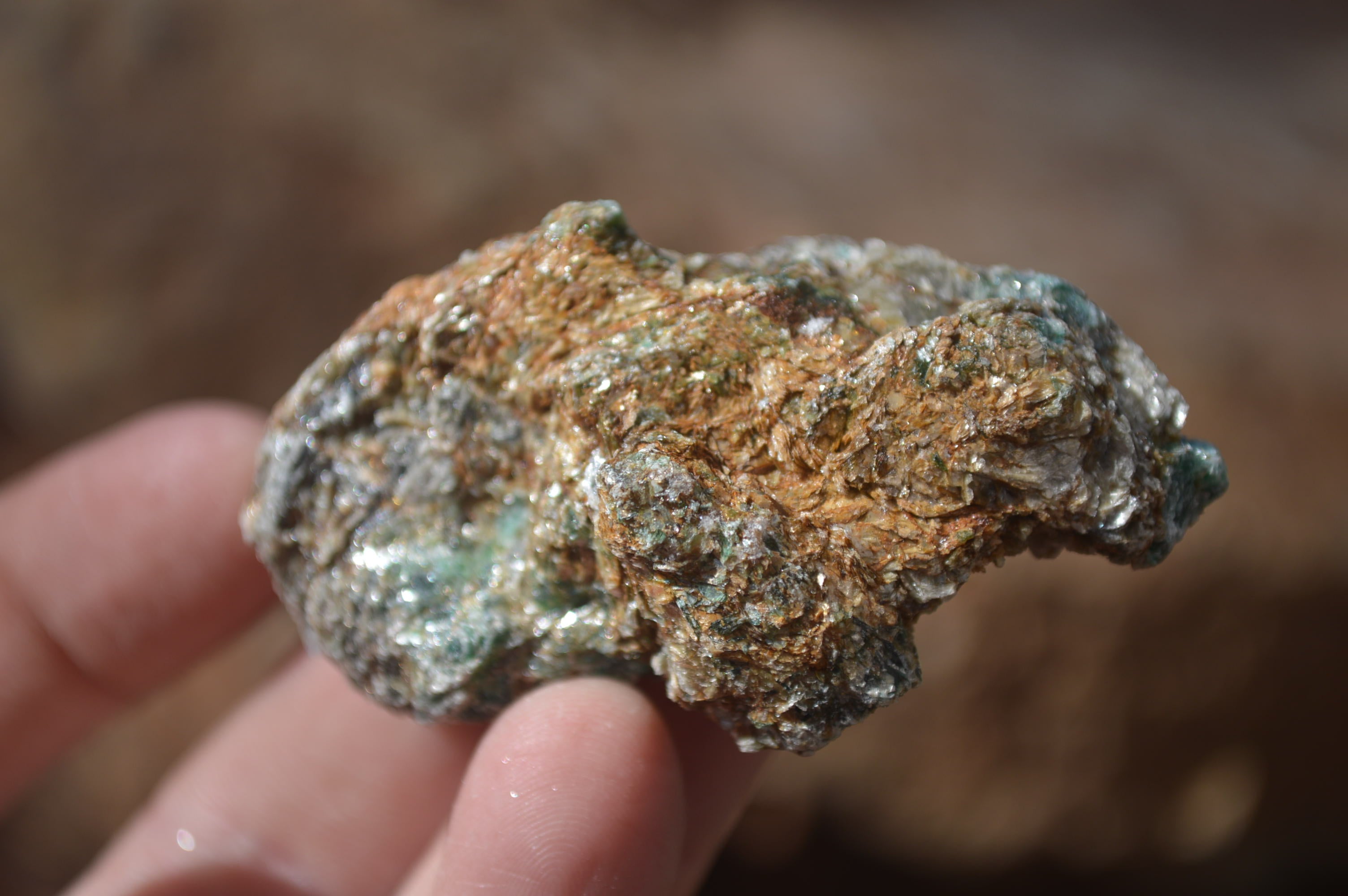 Natural Rare Emerald Mica In Matrix Cobbed Specimens x 12 From Mutoko, Zimbabwe - Toprock Gemstones and Minerals 