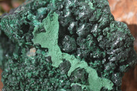 Natural Chatoyant Silky Malachite Specimens  x 3 From Kasompe, Congo - Toprock Gemstones and Minerals 