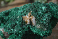 Natural Chatoyant Silky Malachite Specimens  x 3 From Kasompe, Congo - Toprock Gemstones and Minerals 