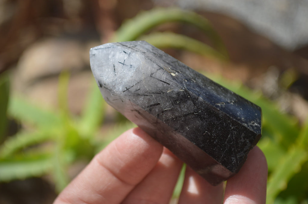 Polished Mixed Wonderland Quartz Points x 9 From Ankazobe, Madagascar - Toprock Gemstones and Minerals 