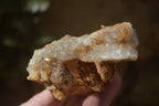 Natural Golden Limonite Quartz Clusters x 6 From Zambia - Toprock Gemstones and Minerals 