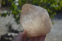 Polished Large Smokey Quartz Crystals x 2 From Angola - Toprock Gemstones and Minerals 