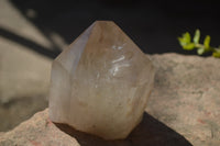 Polished Large Smokey Quartz Crystals x 2 From Angola - Toprock Gemstones and Minerals 