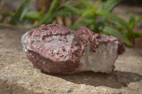 Natural Red Hematoid Quartz Specimens x 4 From Karoi, Zimbabwe - Toprock Gemstones and Minerals 