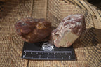 Natural Red Hematoid Quartz Specimens x 4 From Karoi, Zimbabwe - Toprock Gemstones and Minerals 