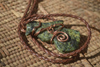 Polished Copper Wire Wrapped Leopardstone Eagle Pendants  x 6 From Zimbabwe - Toprock Gemstones and Minerals 